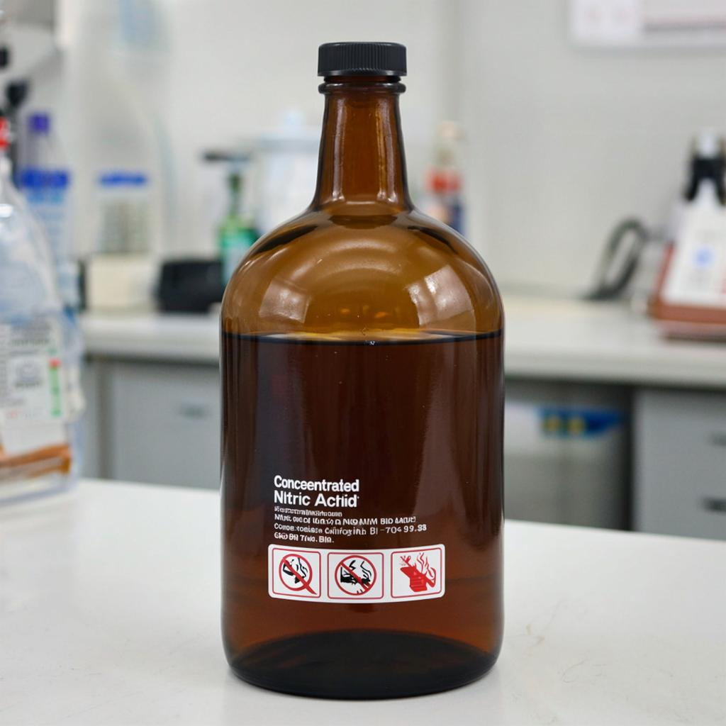 Изображение - Кислота азотная концентрированная марка А ГОСТ 701-89 бутыль стекло в Москве Товар - Кислота азотная концентрированная марка А ГОСТ 701-89 бутыль стекло